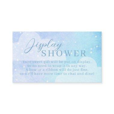 The Bride is on Cloud Nine Bridal Display Shower Enclosure