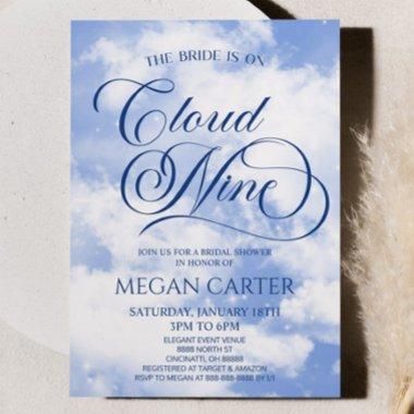 The Bride Is On Cloud Nine