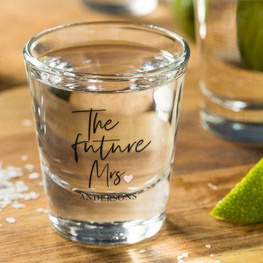 The Future Mrs and Your Name | Modern Beauty Gift Shot Glass
