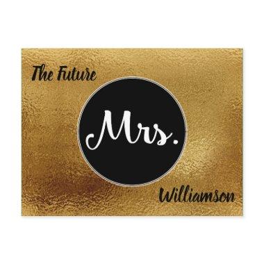 The Future Mrs.  Well Wishes Advice Invitation Post