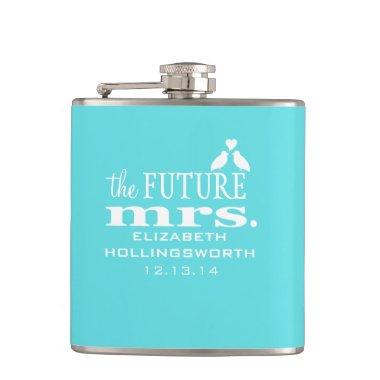 The Future Mrs.-Brides Flask