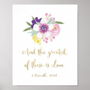 The greatest of these is Love - Art Print