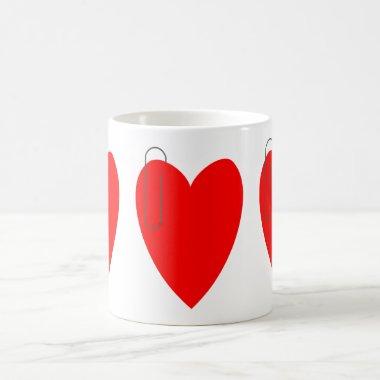 The Heart Clip Mug
