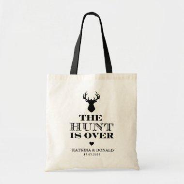 The Hunt is Over Rustic Country Tote Bag