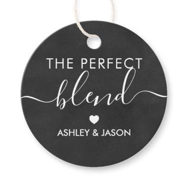 The Perfect Blend Coffee Gift Tag, Wedding Favor Tags