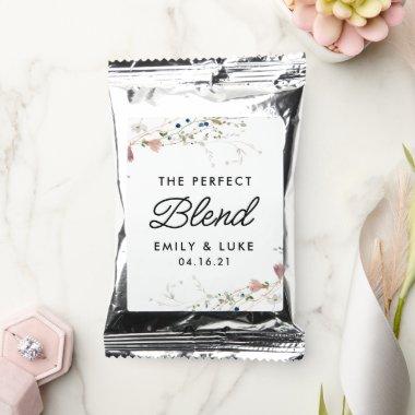 The Perfect Blend Coffee or Tea Wedding Favor Coffee Drink Mix