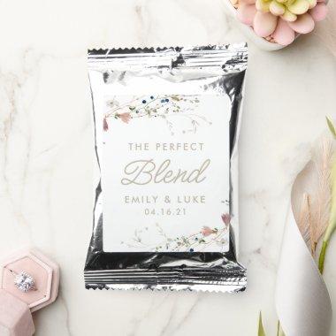 The Perfect Blend Coffee or Tea Wedding Favor Coffee Drink Mix