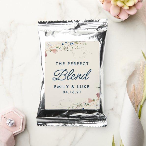 The Perfect Blend Coffee or Tea Wedding Favor Coffee Drink Mix