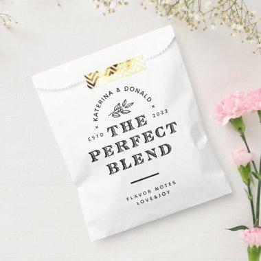 The Perfect Blend Wedding Favor Bag