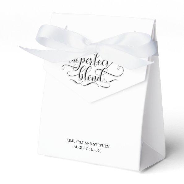 The Perfect Blend Wedding Favor Box