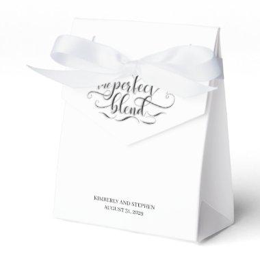 The Perfect Blend Wedding Favor Boxes