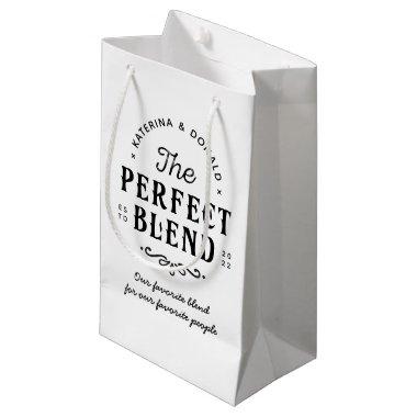 The Perfect Blend Wedding Favor Medium Gift Bag