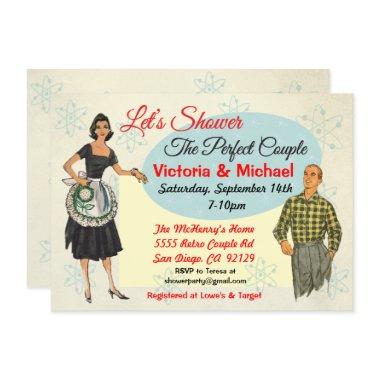 The Perfect Couple Bridal Couples Shower Invites