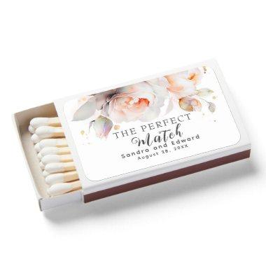 The Perfect Match Floral Botanical Elegant Wedding