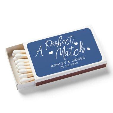 The Perfect Match Names Date Wedding Favor