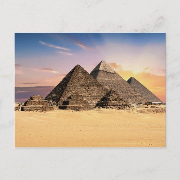 The Pyramids Egypt Bridal Shower Game PostInvitations