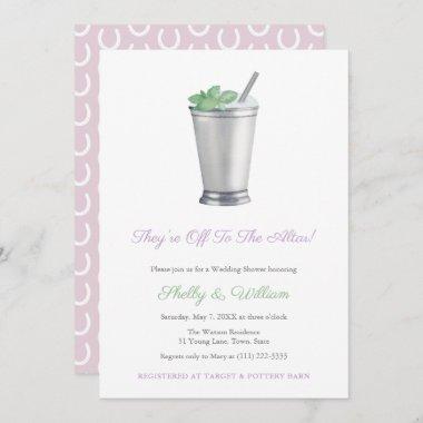 They're Off To The Altar Horseshoe Bridal Shower Invitations