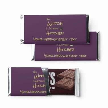 This Witch Is Getting Hitched Hershey Bar Favors