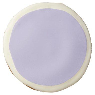 Thistle Purple Wedding Sugar Cookie