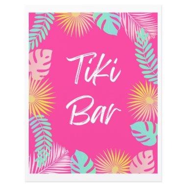 Tiki Bar Sign | Pool Party Signs