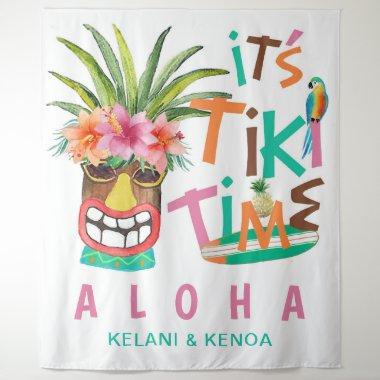 Tiki Luau | Tropical Beach Aloha Tapestry