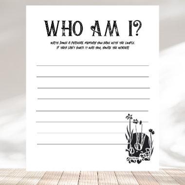 Til Death Do Us Part | Who Am I? Game | B+W