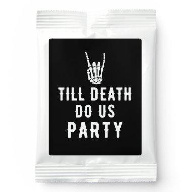 Till Death Do Us Party Black Skeleton Party Favors Margarita Drink Mix