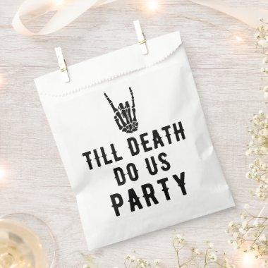 Till Death Do Us Party Bridal Shower Favor Bag
