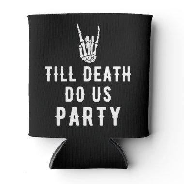 Till Death Do Us Party Favors Black Skeleton Party Can Cooler