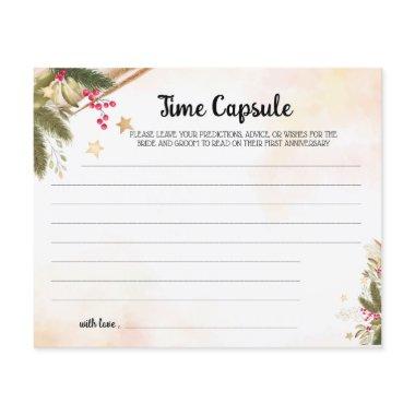 Time Capsule Advice Christmas  F Flyer