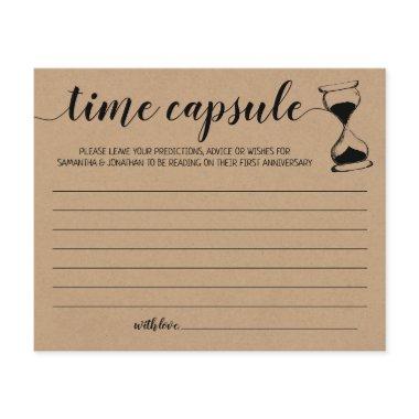 Time capsule advice couple shower english spanish