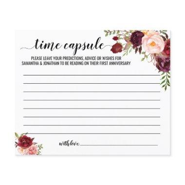 Time capsule advice couple shower english spanish