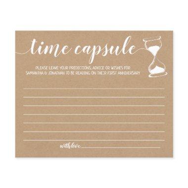 Time capsule advice couple shower english spanish