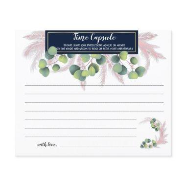 Time Capsule Advice Pampas Grass BridalShower  Flyer