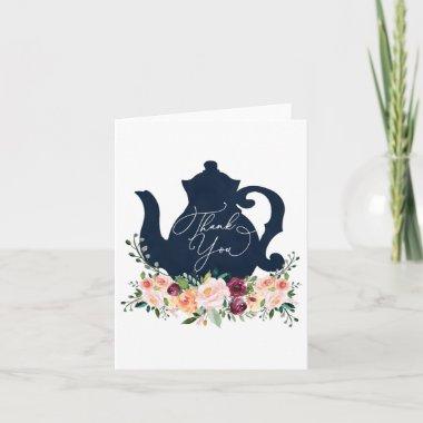 Time for Tea Shower Thank You Invitations