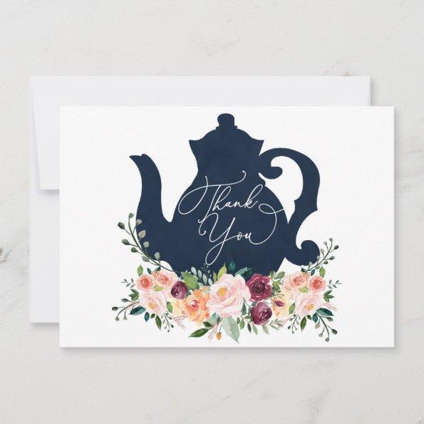 Time for Tea Shower Thank You Invitations