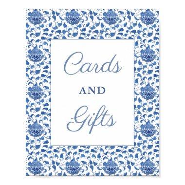 Timeless Blue White  And Gifts  Poster
