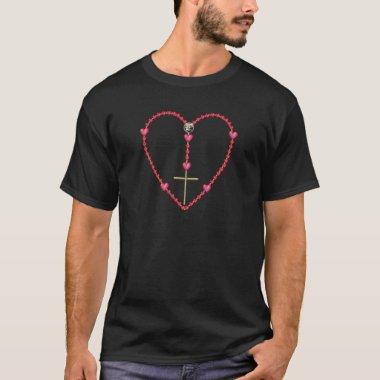 Tiny hearts Rosary T-Shirt