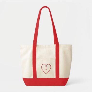 Tiny hearts Rosary Tote Bag
