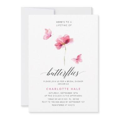 To a Lifetime of Butterflies Pink