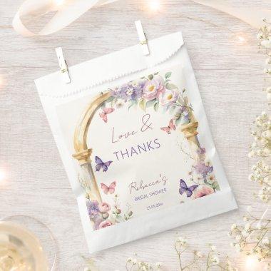 To a lifetime of butterflies spring  favor bag