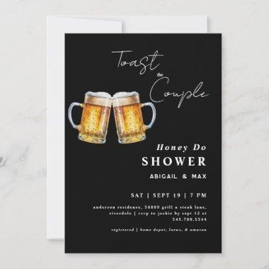 Toast the Couple Honey Do Wedding Shower Invitations