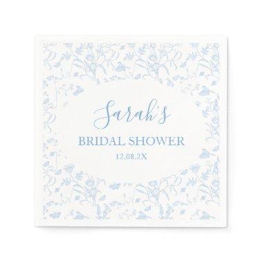 Toile Floral  Napkins