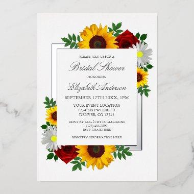 Traditional Floral  Foil