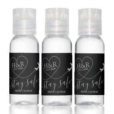 Travel Destination Silver Anniversary Personalized Hand Sanitizer
