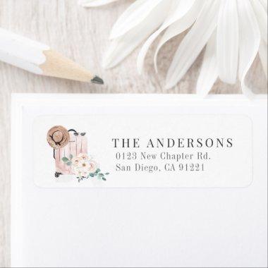 Travel Miss to Mrs Pink Suitcase  Label
