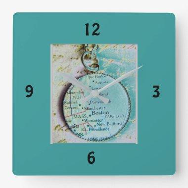 ***TRAVEL THE COUNTRY*** WALL CLOCK