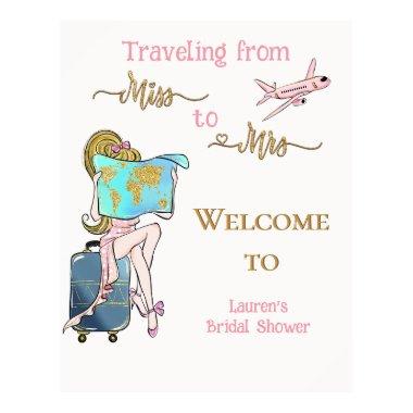 Traveling  Journey Welcome Poster
