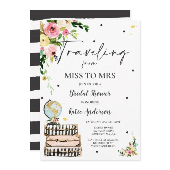 Traveling From Miss to Mrs  Map Bride