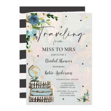 Traveling From Miss to Mrs  Map Bride
